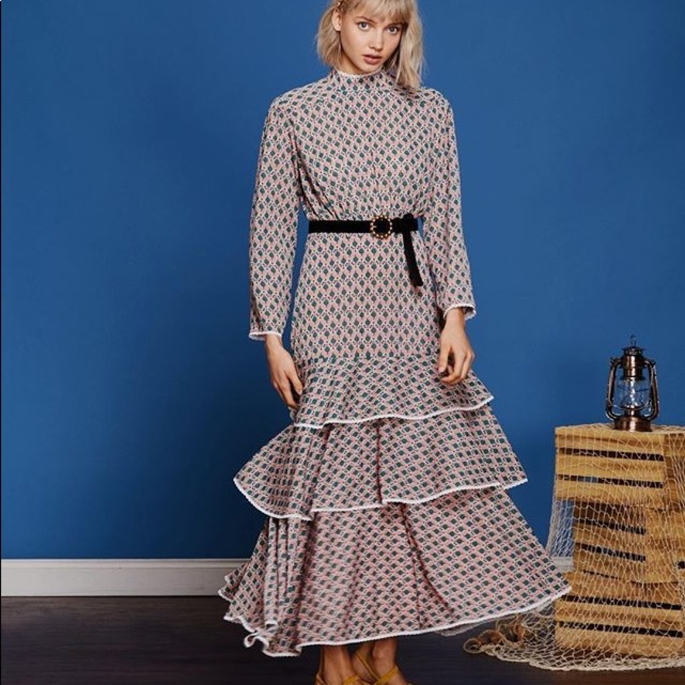 Sister Jane Backrush Midi Dress - Quartz Pink